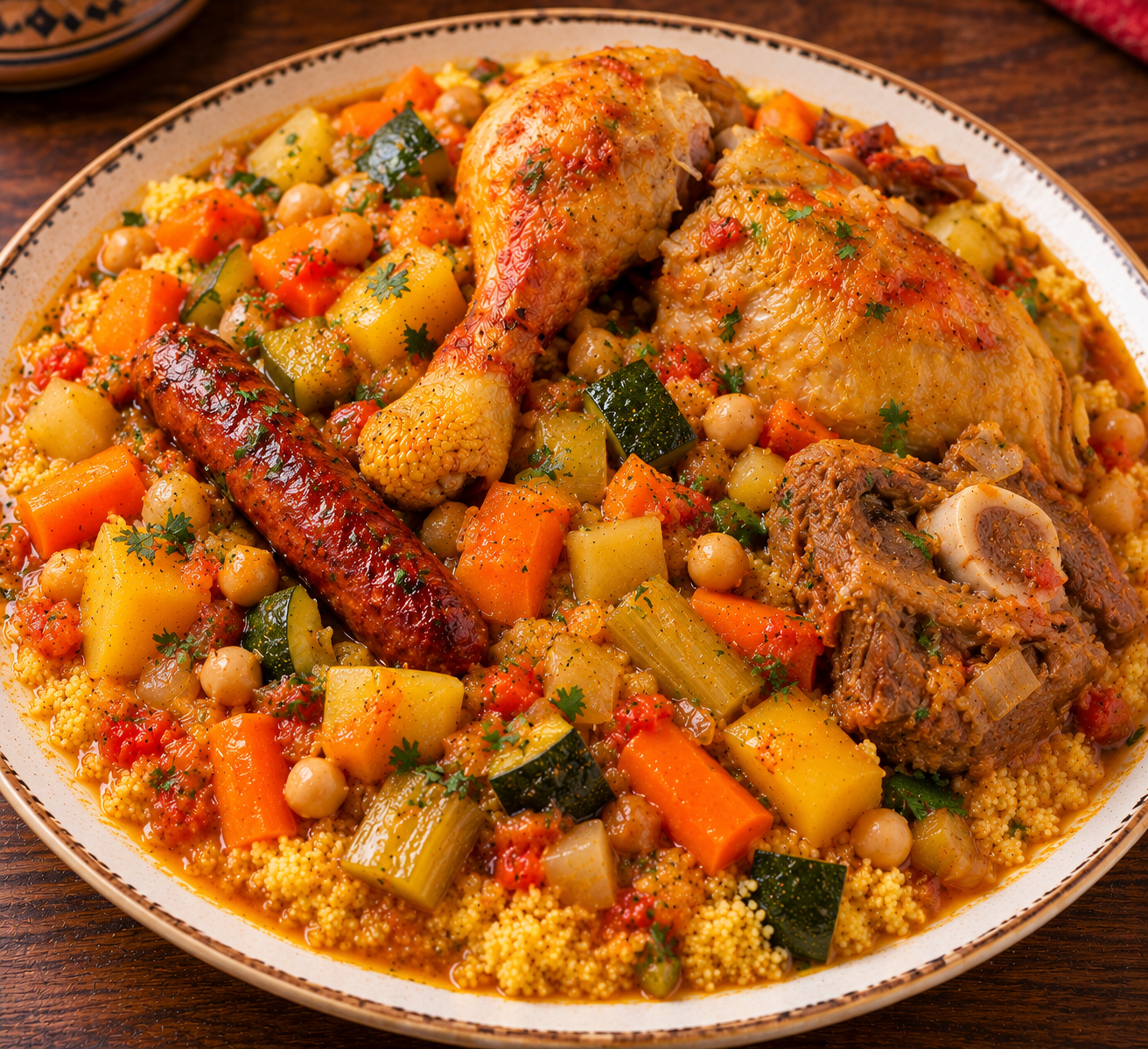 Couscous + semoule